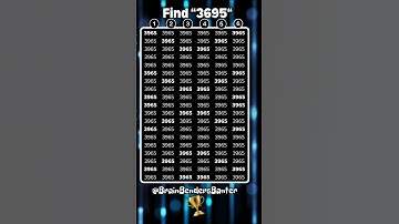 Elusive YouTube Numbers Challenge! Go! #shorts