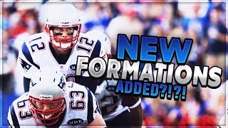 NEW Formation In Madden 19 (Split Backs Overview)