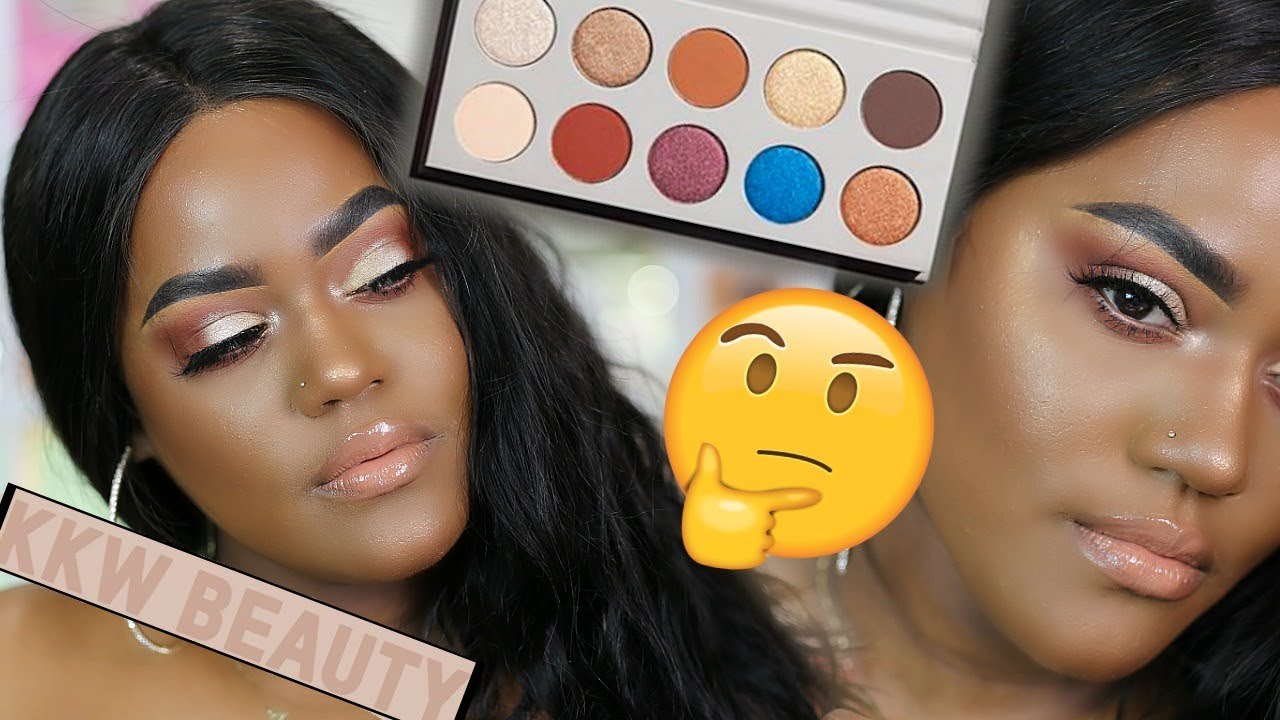 KKW BEAUTY X MARIO EYESHADOW PALETTE TUTORIAL WOC YouTube