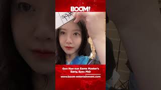 Goo Hye-sun Graduates Early With Master’s Degree, Aims to Pursue PhD. #boom #boomentertainment