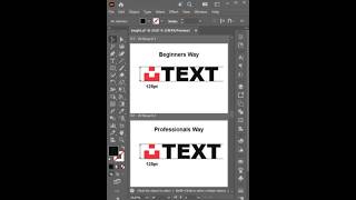 Illustrator Design Tutorial with Accurate Font Size | #adobe #tutorial #illustrator