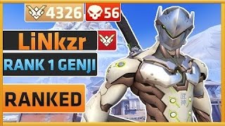 Overwatch How To 1V11 With Genji 56 Elims Linkzr
