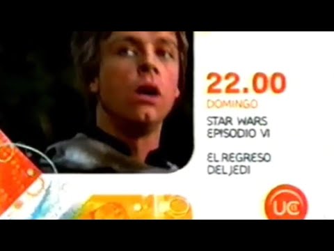 Comercial de la película "Star Wars: El Regreso Del Jedi" (Canal 13 - 2008)