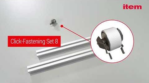 The item Click-Fastening Set 8