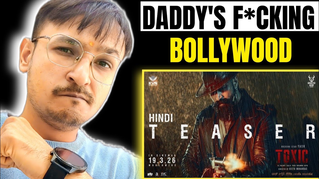 Toxic Teaser REACTION | Rocking Star Yash | Geetu Mohandas |