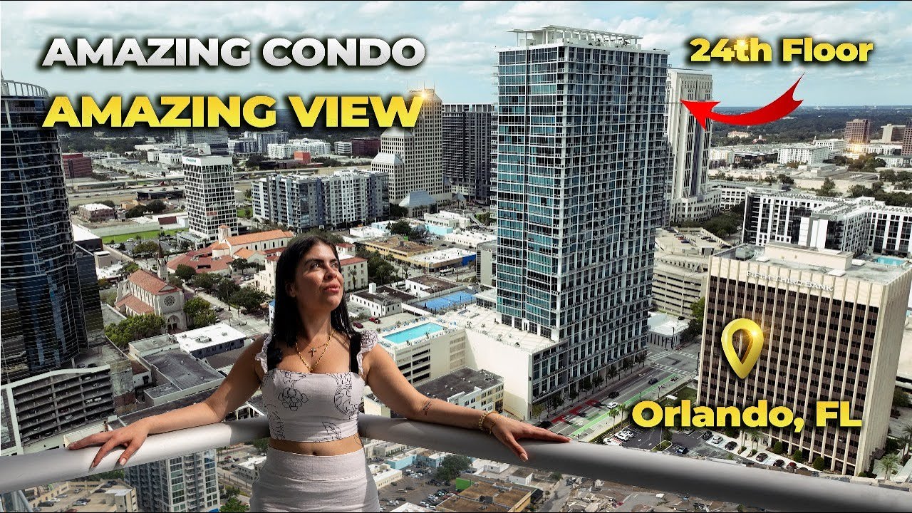 Condo living in Lake Eola, right in the heart of Orlando, Florida