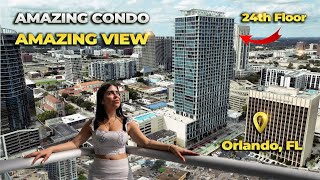 Condo living in Lake Eola, right in the heart of Orlando, Florida