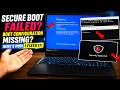 FIX Secure Boot Failed &amp; Boot Configuration Missing Error (ALL SOLUTIONS)