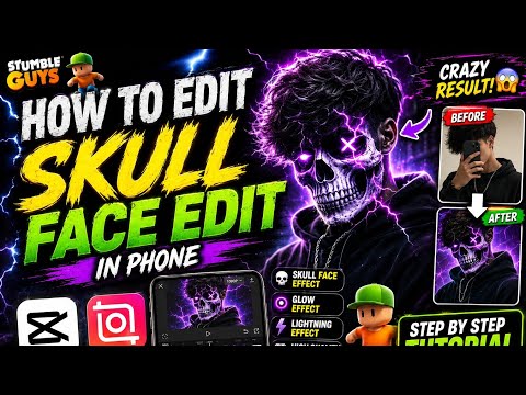 How to edit video like me skull edit watch it and after watch your are editor 💀