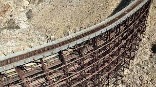 Goat Canyon Timber Trestle by Drone