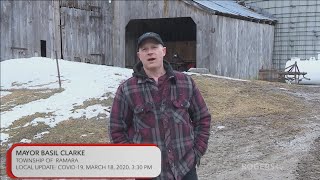 Ramara: Message from the Mayor: March 20th