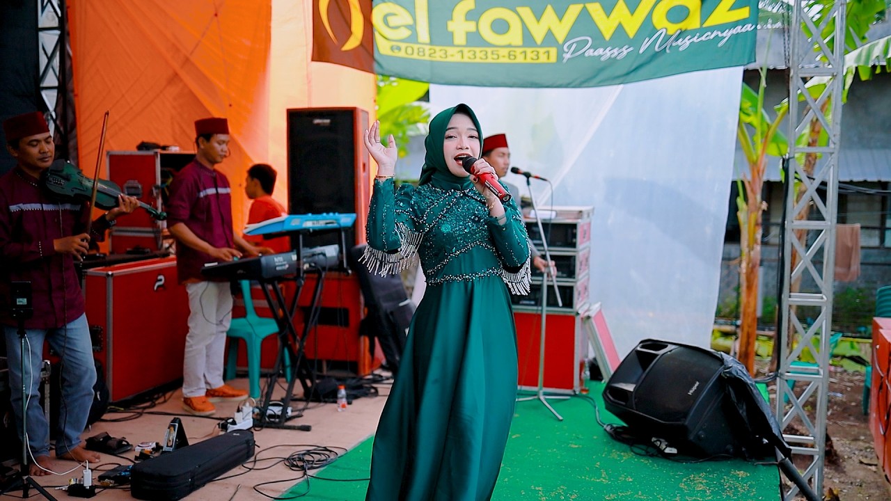 QASIDAH ELFAWWAS - YA MUNYATI - NADA GHOZALI - WEDDING PARTY ILYAS & RIANI