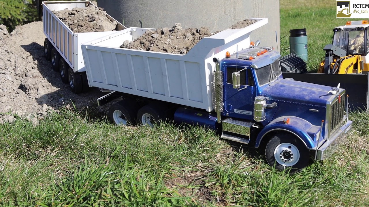 First load with the new heavy duty trailer - YouTube