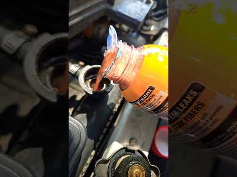 Does Bars Leaks Coolant Fix Work? #coolantleak