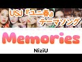 NiziU(ニジュー) - Memories【日本語字幕/歌詞】USJ ユニ春 テーマソング
