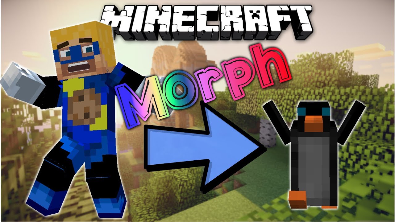 Minecraft MORPH MOD - YouTube