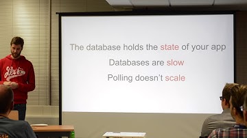 Realtime Apps with Node js and RethinkDB audio fixed