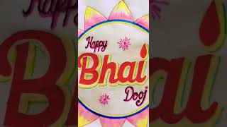 Happy Bhai Dooj Drawing Bhai Dooj Easy Drawing Shorts Videos