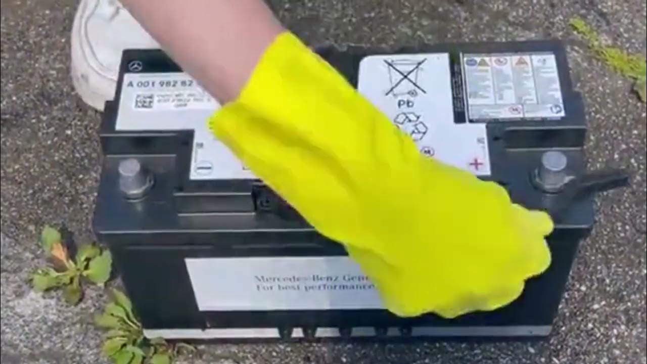 Reviving an Old Car Battery Simple Steps for Battery Restoration YouTube