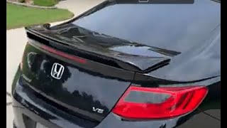 2015 Accord 6/6 part 6: DAR rear wing installed