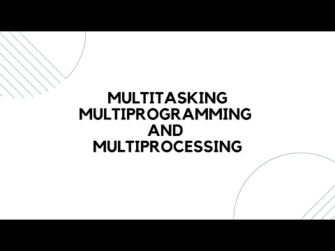 Multitasking, Multiprogramming and