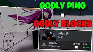 GODLY LOW PING MADE MY BLOCKS UNSTOPPABLE 💀😈 The Strongest Battlegrounds