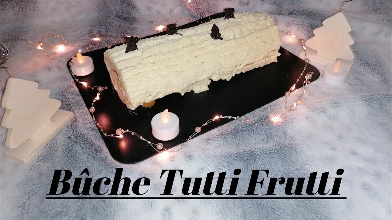 Bûche Tutti Fruti Tupperware