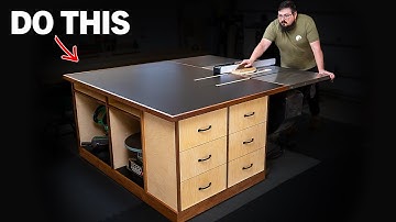 The Perfect Place to Build | Outfeed Assembly Table
