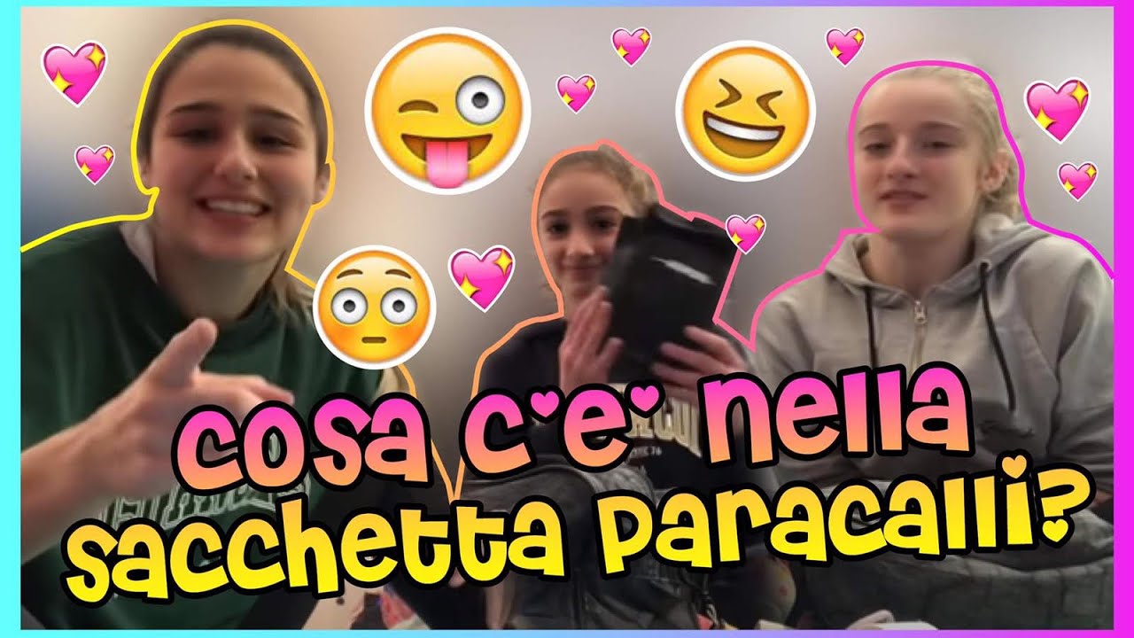 Cosa c’è nella nostra sacchetta dei paracalli?, Le ginnaste del CSB, Emma, Fadda e Lety, Ginnastica