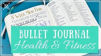 Bullet Journal: Health & Fitness Tracking