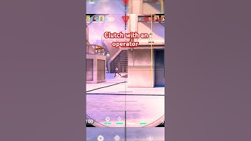 Crazy Clutch with Operator. #valorant #operator #shorts