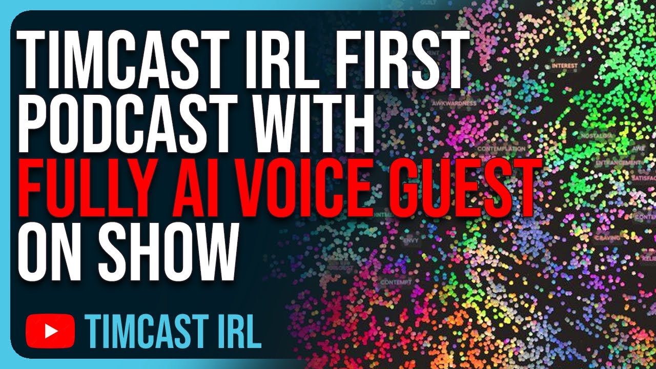 Timcast IRL First Podcast With FULLY AI Voice Guest ON SHOW, But The AI Is Really, REALLY Stupid