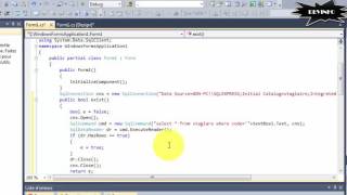 ADO.NET | mode connecte (Nouveau+Ajouter)