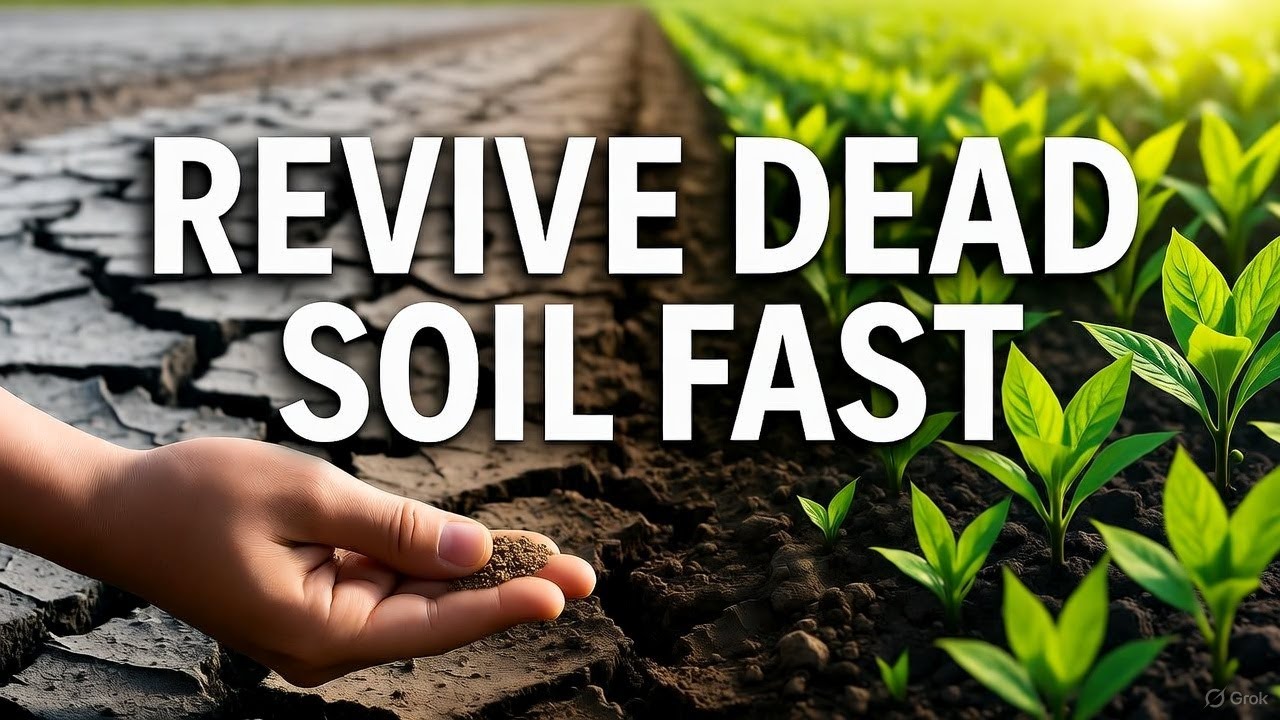 Этот трюк по оживлению почвы настолько эффективен, что возвращает к жизни мёртвую глину