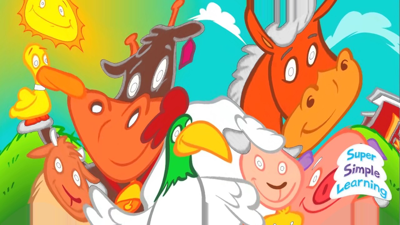 Super Simple Songs Good Morning From Mr. Rooster Intro Logo | Sponsored By: Gamavision Csupo Effects