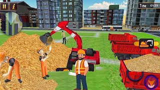 Heavy Excavator Dump Truck 3D Android Gameplay HD screenshot 3