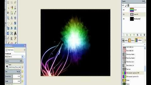 Gimp Tutorial: How to Make A Cool Background Quick And Easy