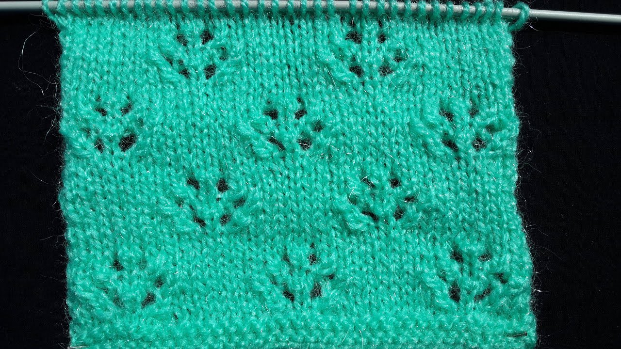 flower sweater design