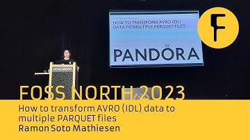 How to transform AVRO (IDL) data to multiple PARQUET files - Ramon Soto Mathiesen