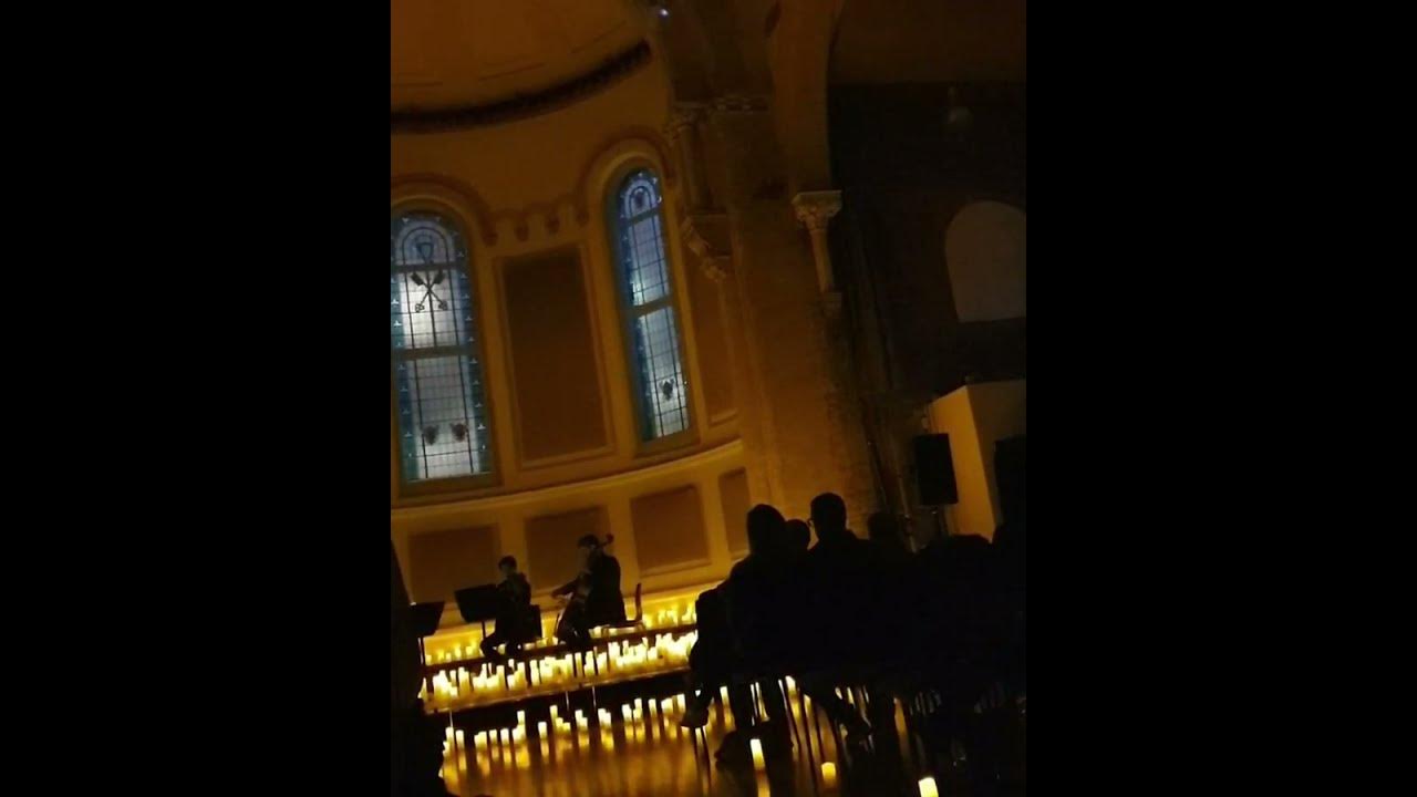 String Infusion quartet playing by candlelight, Hans Zimmer's best