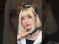 Jirai-Kei makeup in one minute! 🖤#jirai #jfashion #kawaii #jiraikei #地雷メイク #地雷女