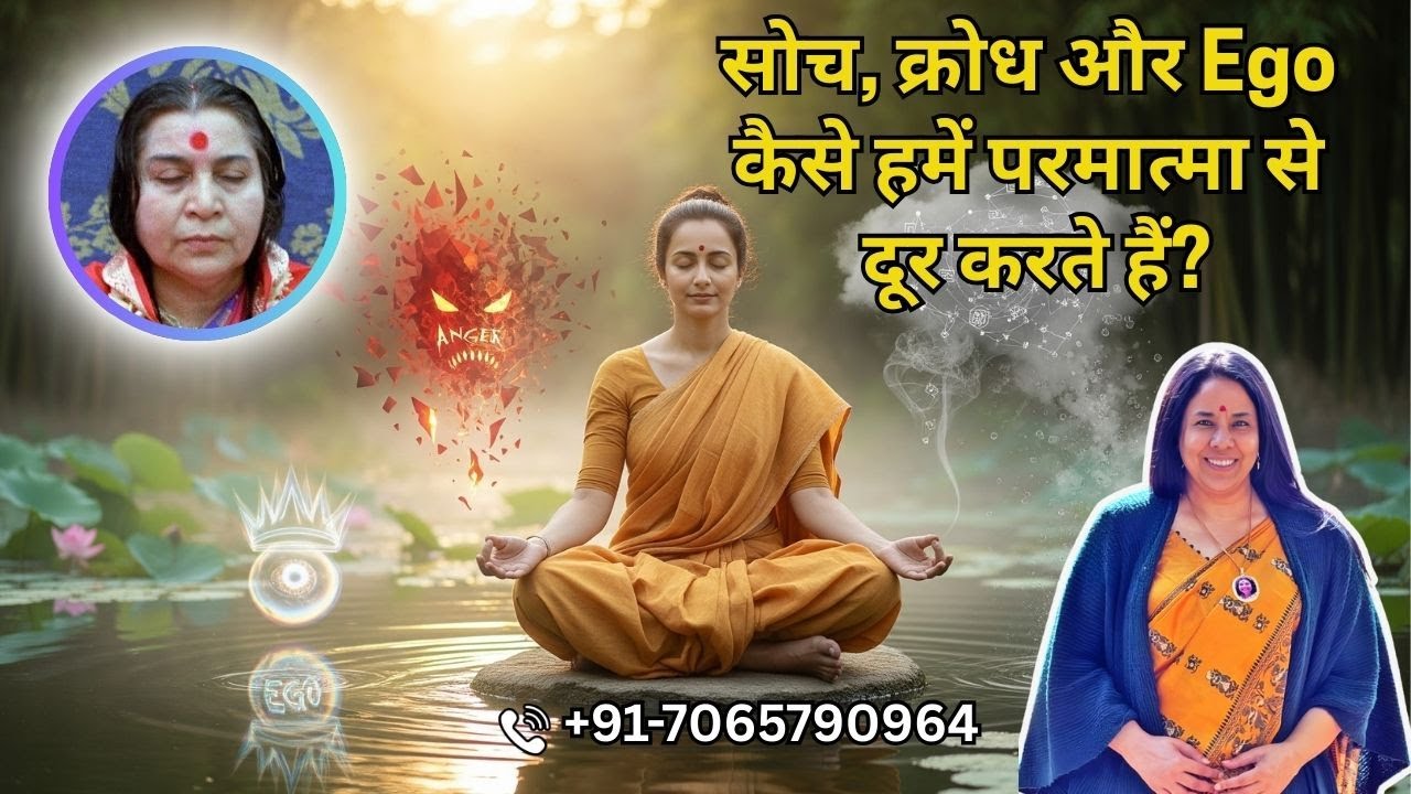 सोच, क्रोध और Ego कैसे हमें परमात्मा से दूर करते हैं?