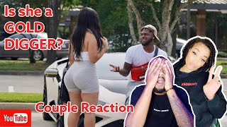 Is She a GOLD DIGGER?  | Joel TV *COUPLE REACTION*