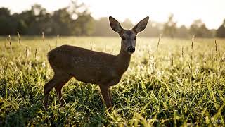 The deer 3d animation 360 view 