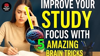 BOOST Your Brain With These 5 Secret Study Tricks Now! 💪