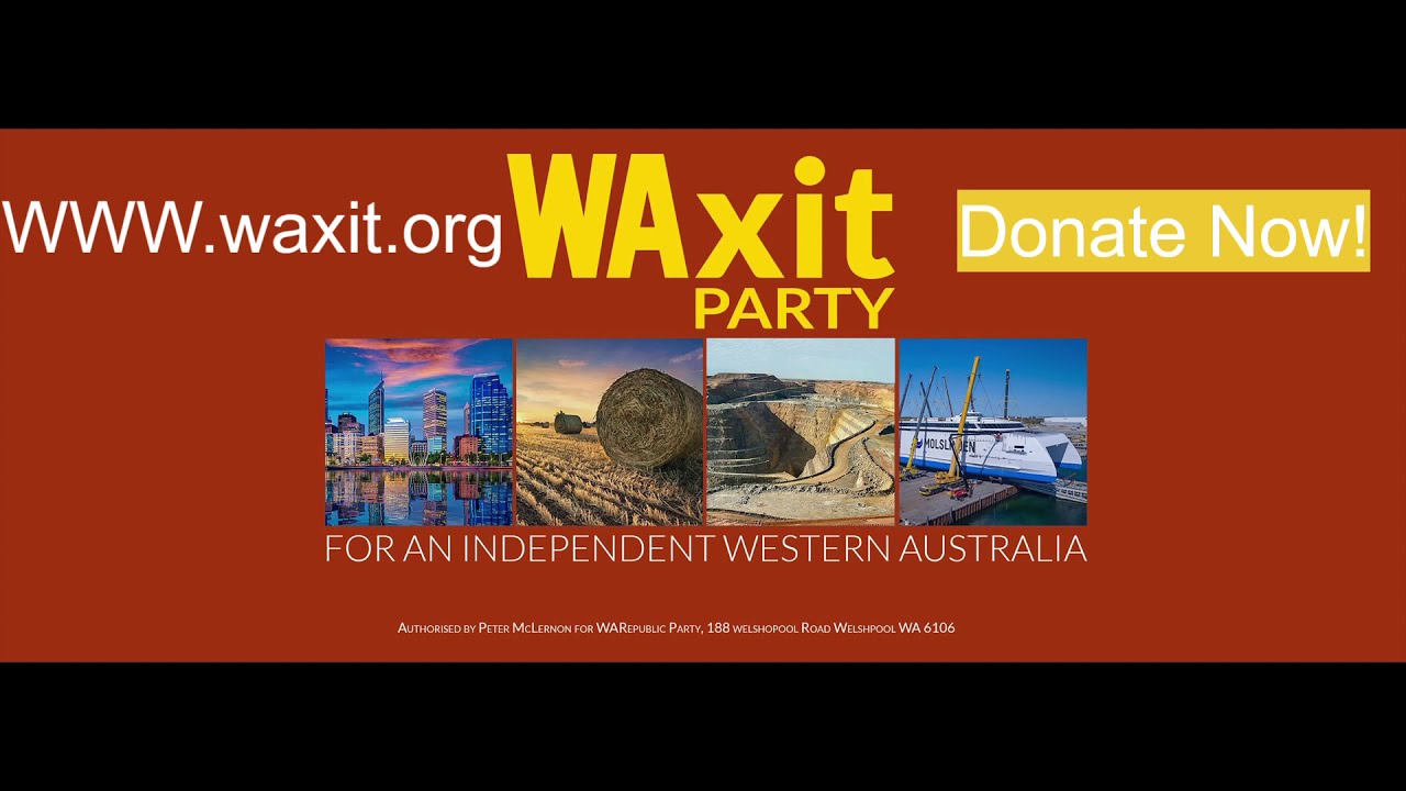 WAXIT PARTY - Derby do you think WA is forgotten