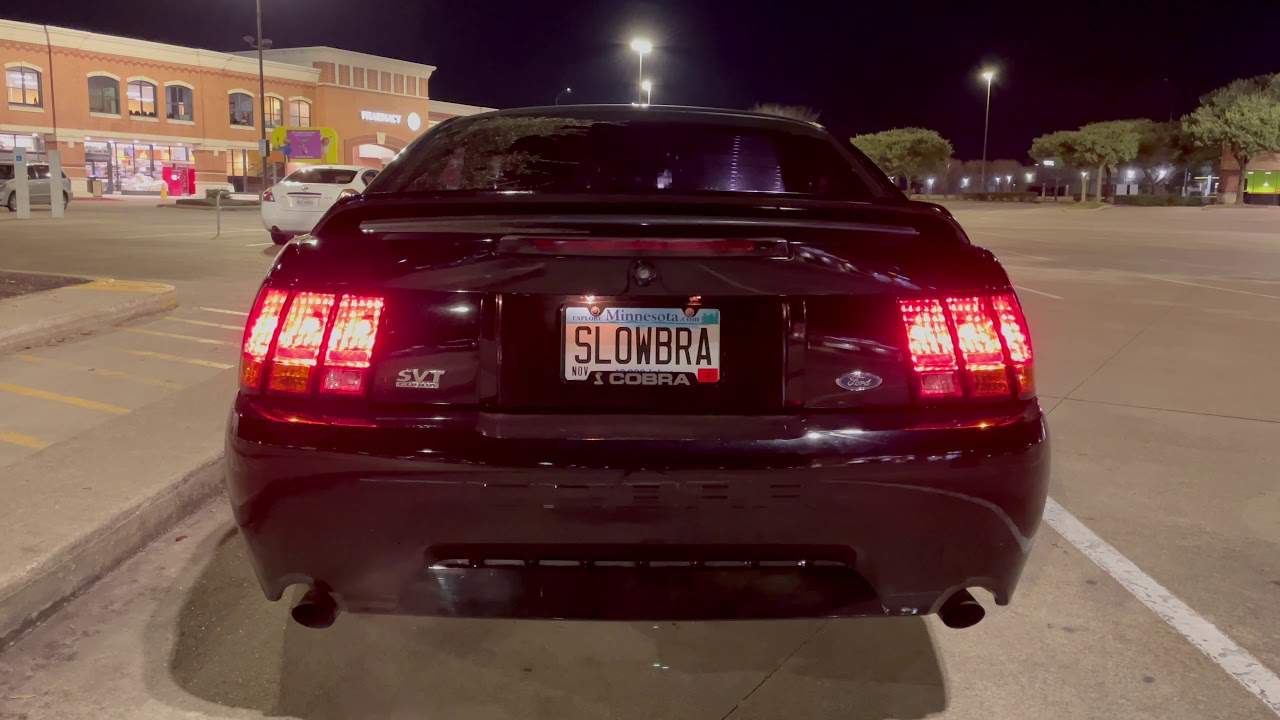 1999 Mustang Cobra - Borla S-Type Stingers Before and After