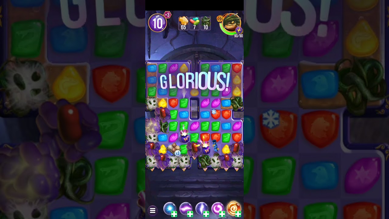 Harry Potter: Puzzles & Spells level 1805 no boosters