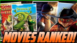 All Shrek & Puss in Boots Films RANKED!