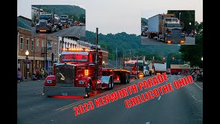 Kenworth Truck Parade Chillicothe Ohio 2023